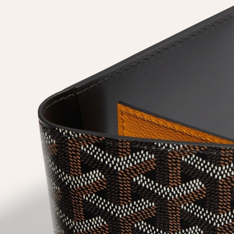 Goyard GRENELLE PASSPORT COVER Black | MTVO3694