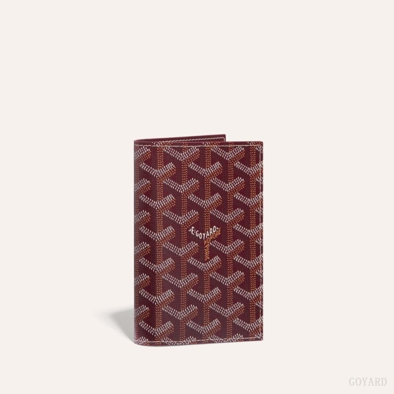 Goyard GRENELLE PASSPORT COVER Burgundy | IPHU4239