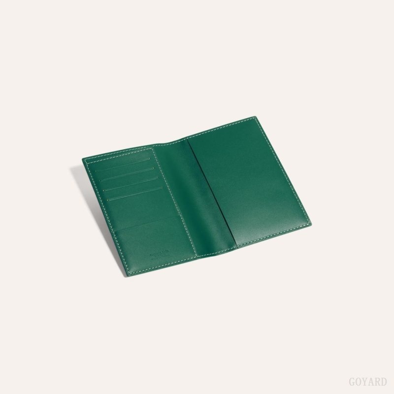 Goyard GRENELLE PASSPORT COVER Green | OOFZ8729