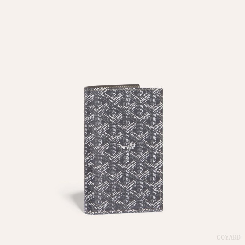 Goyard GRENELLE PASSPORT COVER Grey | WMII2612