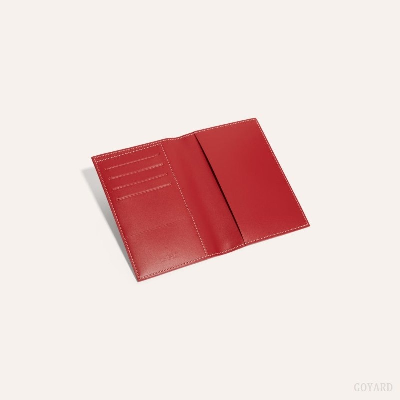 Goyard GRENELLE PASSPORT COVER Red | PHCO3048