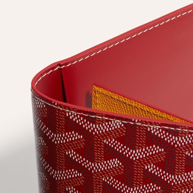 Goyard GRENELLE PASSPORT COVER Red | PHCO3048