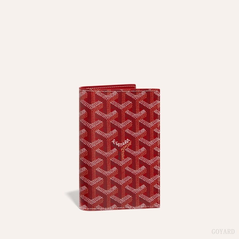 Goyard GRENELLE PASSPORT COVER Red | PHCO3048