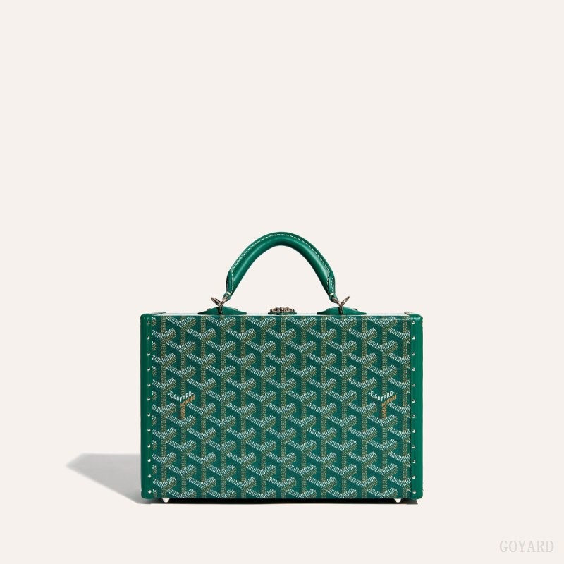 Goyard Grand Hôtel Trunk Bag Green | DPQV7674