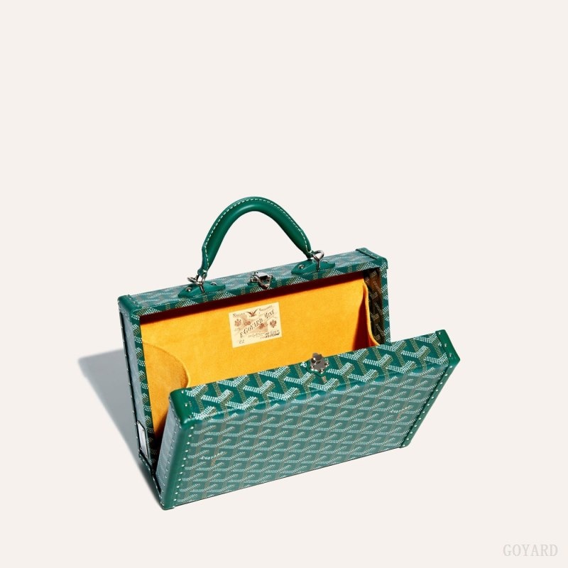 Goyard Grand Hôtel Trunk Bag Green | DPQV7674