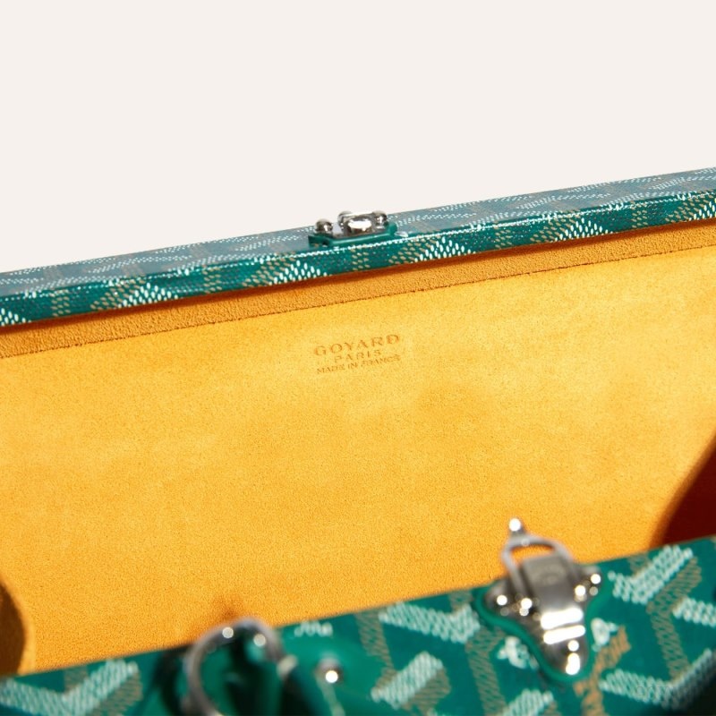 Goyard Grand Hôtel Trunk Bag Green | DPQV7674