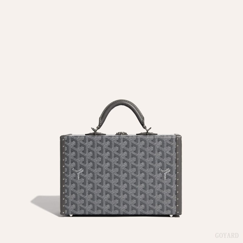 Goyard Grand Hôtel Trunk Bag Grey | JGDT0223