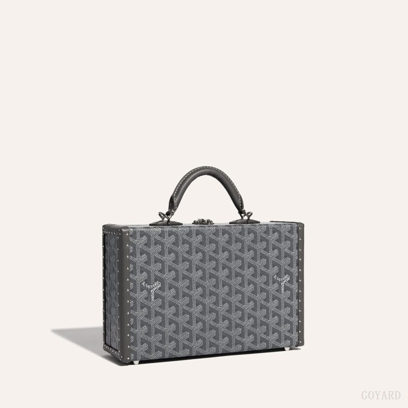 Goyard Grand Hôtel Trunk Bag Grey | JGDT0223