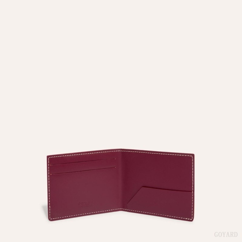 Goyard INSERT VICTOIRE CARD WALLET Burgundy | JGMX4574