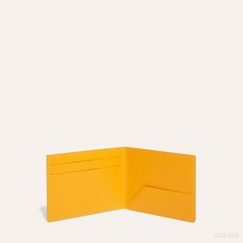 Goyard INSERT VICTOIRE CARD WALLET Yellow | JOUK8116