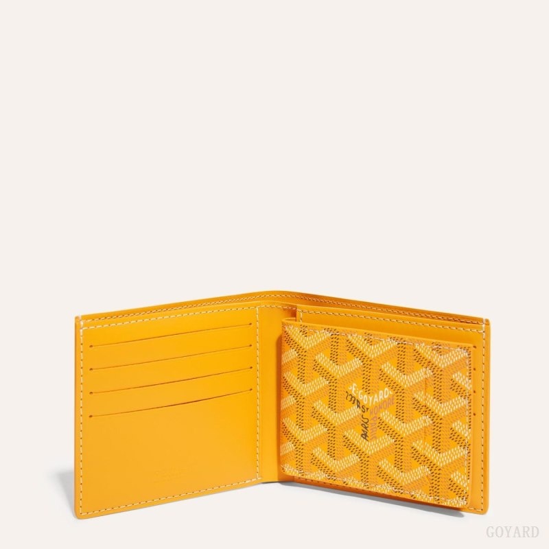 Goyard INSERT VICTOIRE CARD WALLET Yellow | JOUK8116