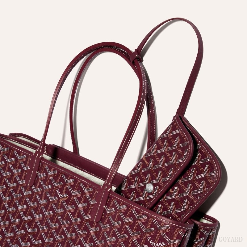 Goyard ISABELLE BAG Burgundy | BZDA2557