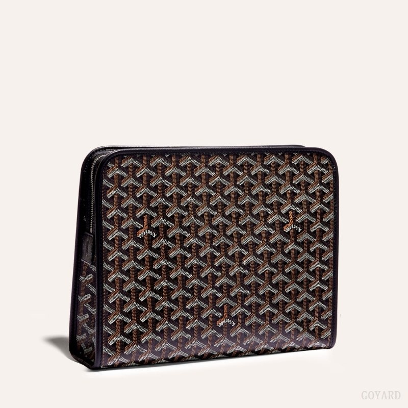 Goyard JOUVENCE GM TOILET BAG Black | MYYG9359