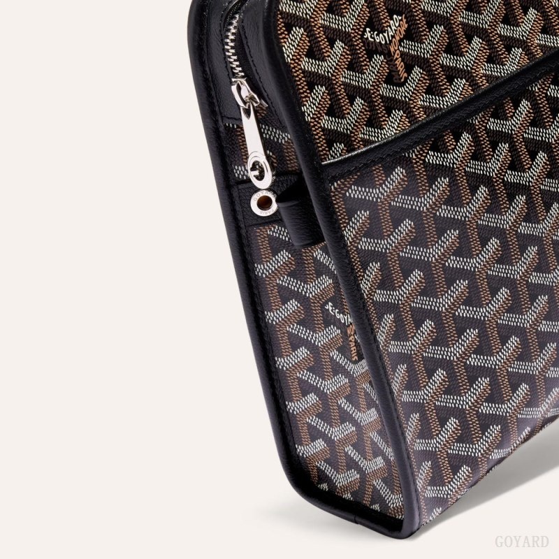 Goyard JOUVENCE GM TOILET BAG Black | MYYG9359