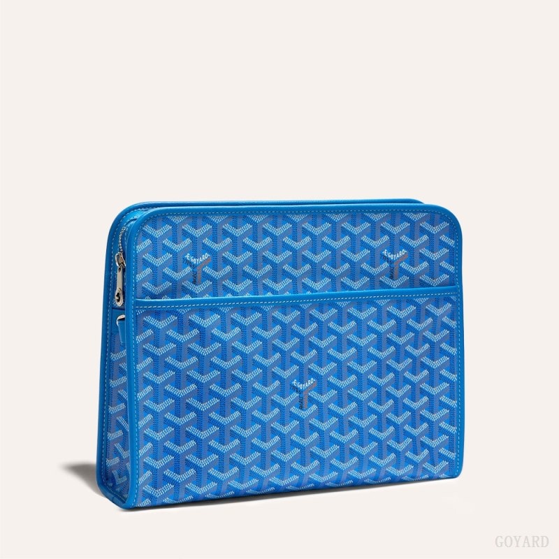 Goyard JOUVENCE GM TOILET BAG Blue | CKTA8422