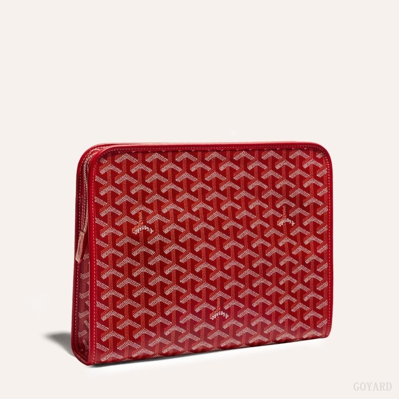 Goyard JOUVENCE GM TOILET BAG Red | HSGL2039