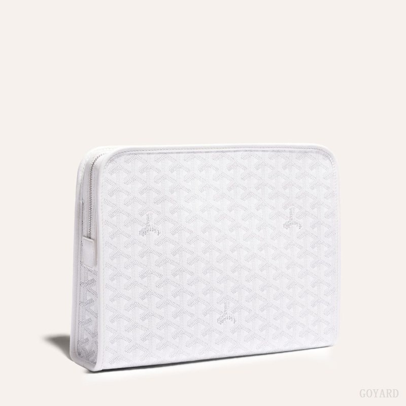 Goyard JOUVENCE GM TOILET BAG White | GBDS8684