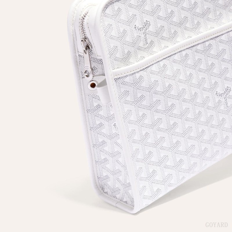 Goyard JOUVENCE GM TOILET BAG White | GBDS8684