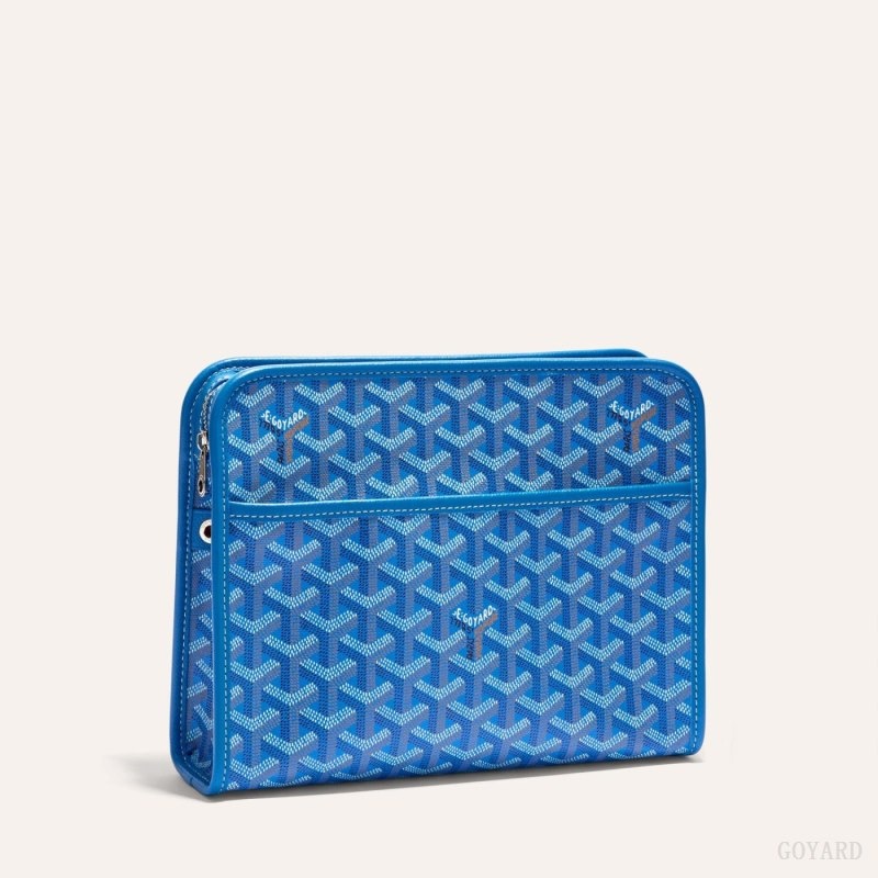 Goyard JOUVENCE MM TOILET BAG Blue | AGTS0705