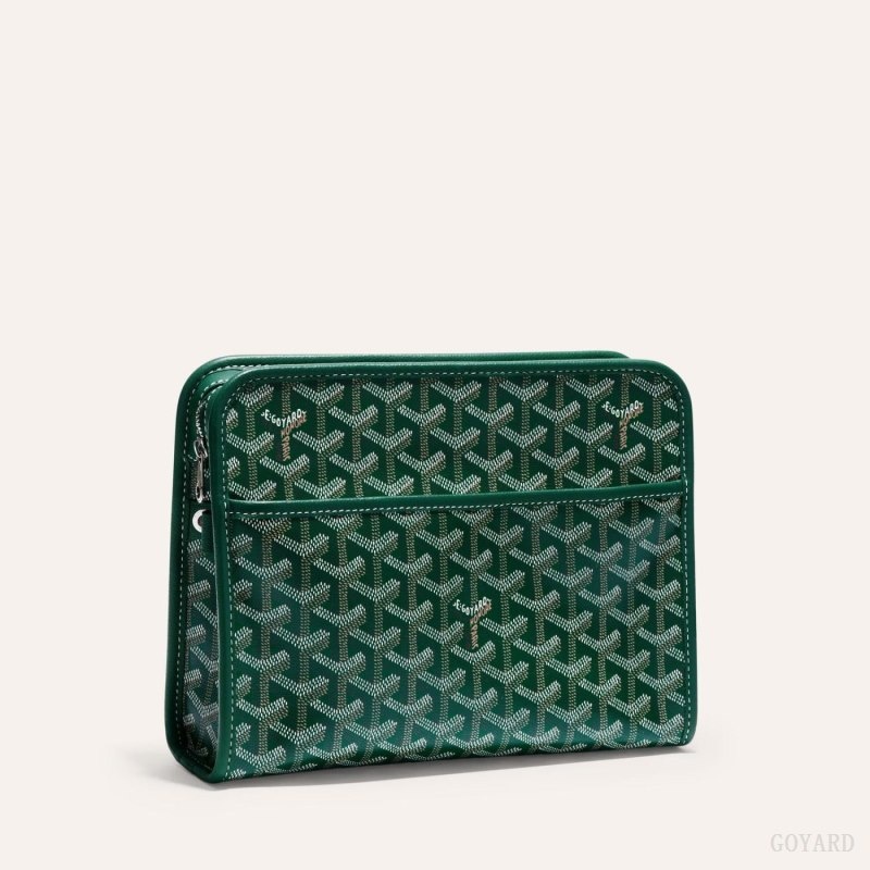 Goyard JOUVENCE MM TOILET BAG Green | QPHW1433