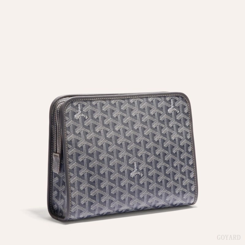 Goyard JOUVENCE MM TOILET BAG Grey | MAOS8250