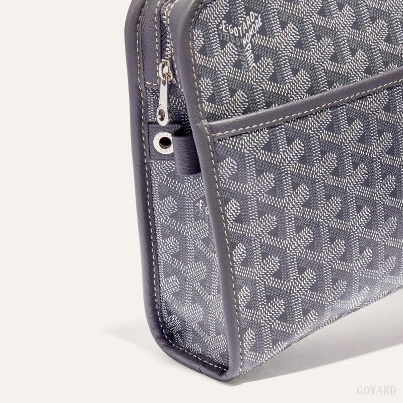 Goyard JOUVENCE MM TOILET BAG Grey | MAOS8250