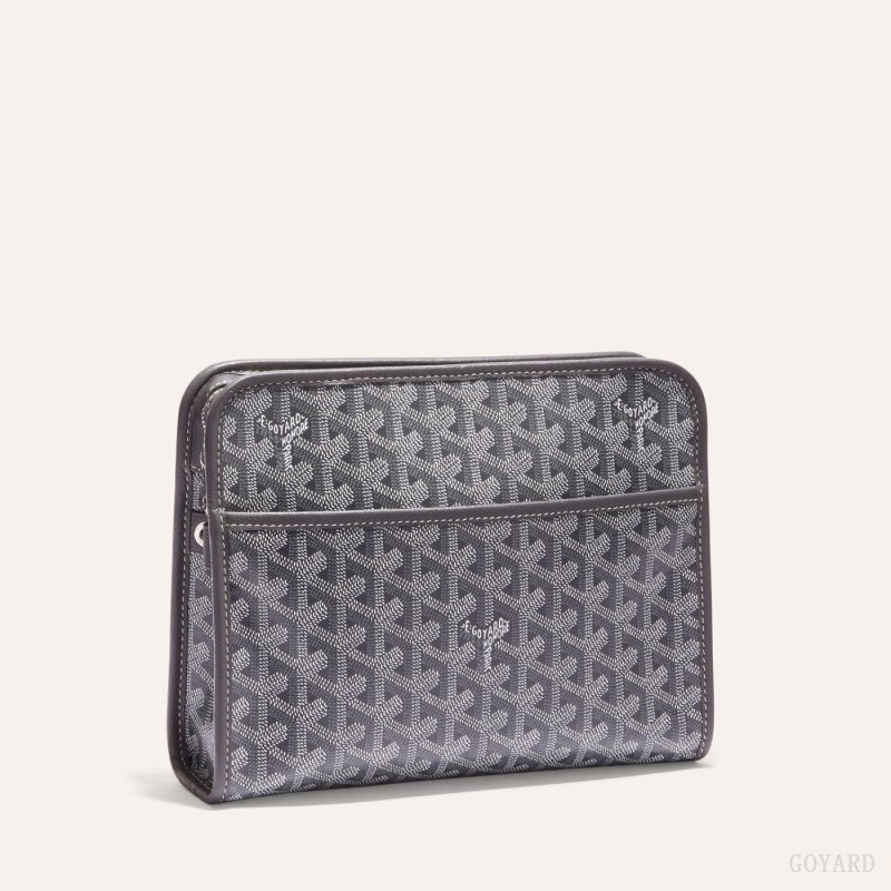 Goyard JOUVENCE MM TOILET BAG Grey | MAOS8250