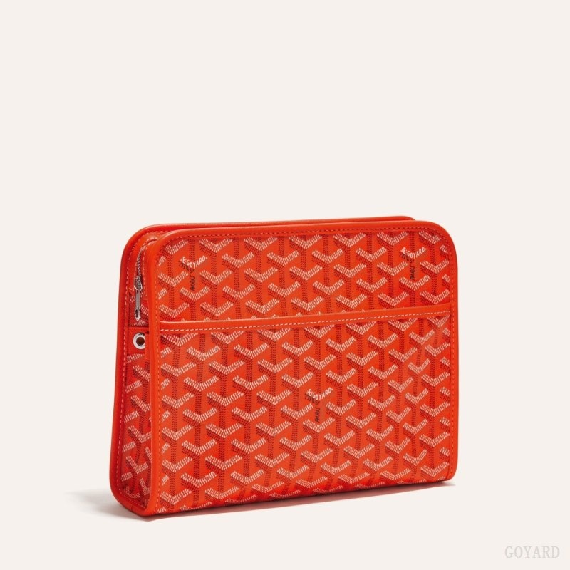 Goyard JOUVENCE MM TOILET BAG Orange | SYAA3778