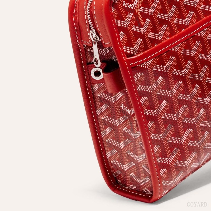 Goyard JOUVENCE MM TOILET BAG Red | IXDN2597