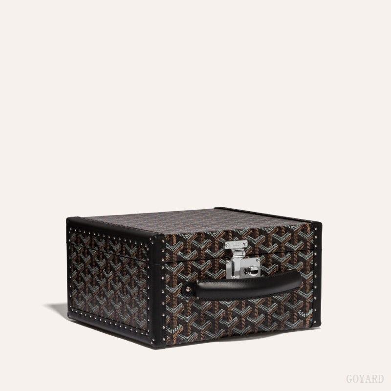 Goyard JOUX 6 WATCH CASE Black | PKRY3317