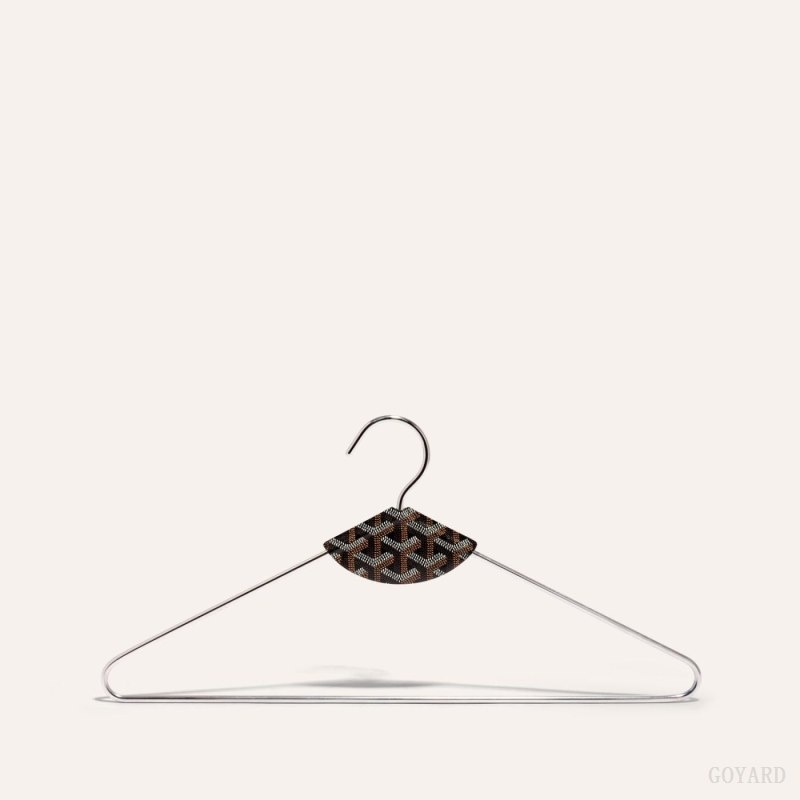 Goyard LIVRÉE PAIR OF HANGERS Black | OTND9070