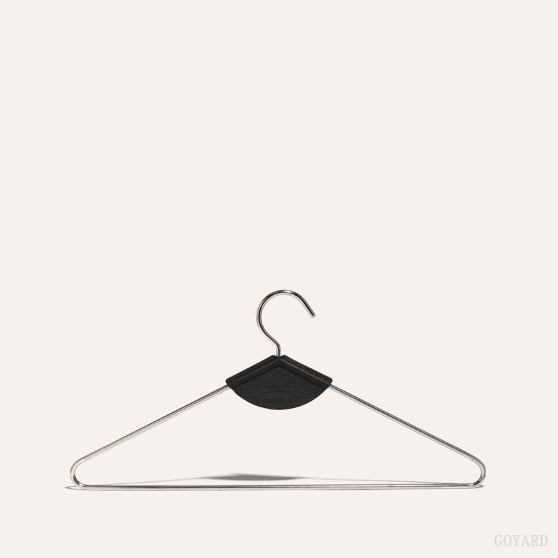 Goyard LIVRÉE PAIR OF HANGERS Black | OTND9070