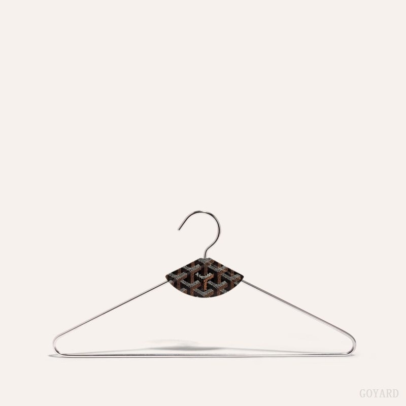 Goyard LIVRÉE PAIR OF HANGERS Black | OTND9070