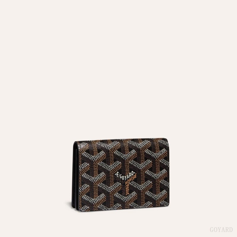 Goyard MALESHERBES CARD WALLET Black | SYLD7839