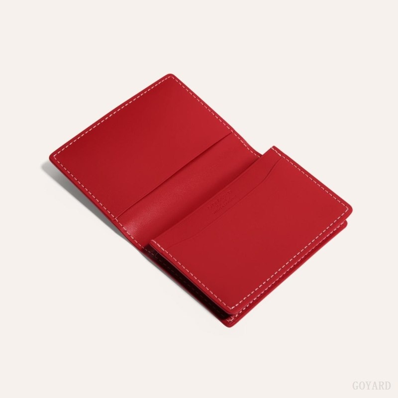 Goyard MALESHERBES CARD WALLET Red | OBPS2383