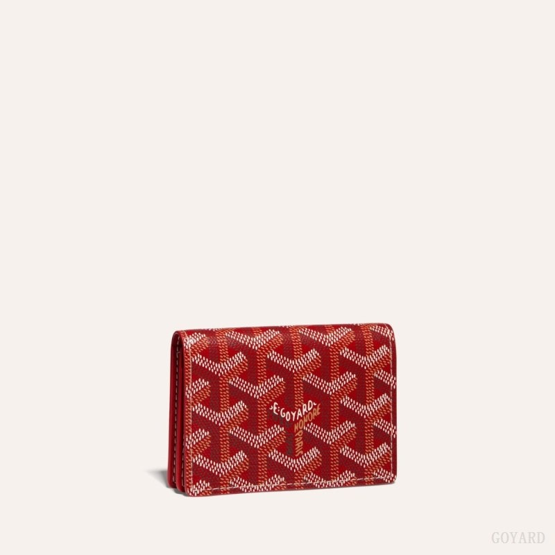 Goyard MALESHERBES CARD WALLET Red | OBPS2383