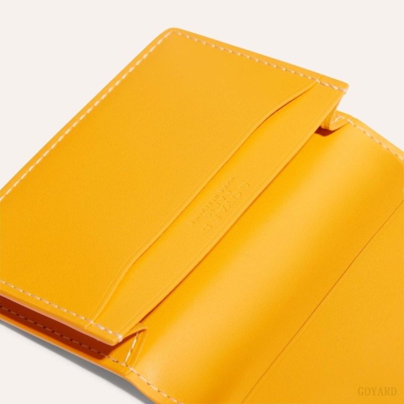 Goyard MALESHERBES CARD WALLET Yellow | JFYW7125