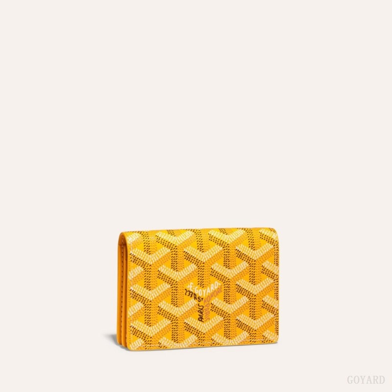 Goyard MALESHERBES CARD WALLET Yellow | JFYW7125