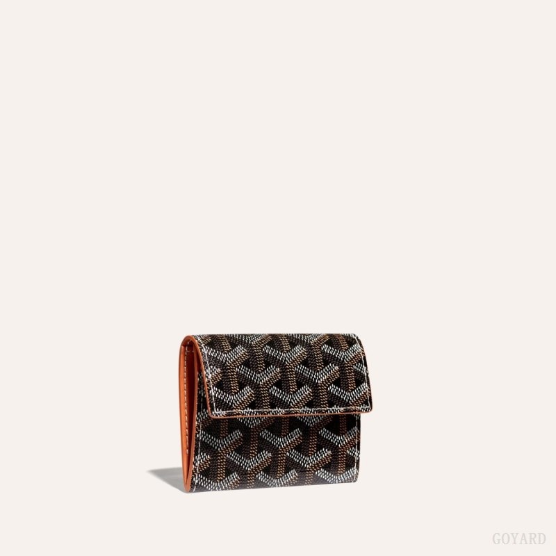 Goyard MARIGNY WALLET Black / Brown | HLUK8363