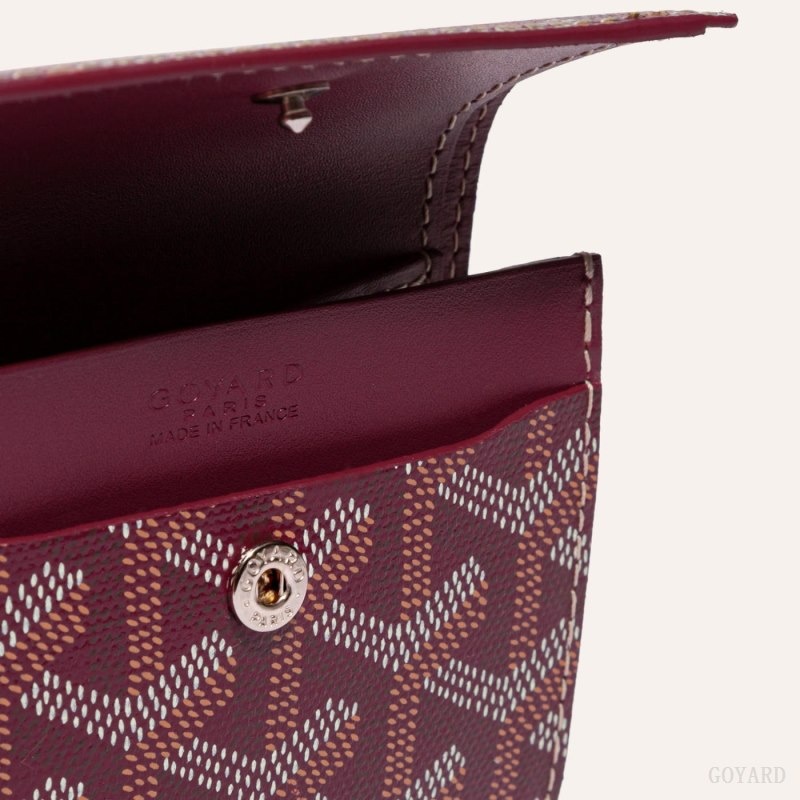 Goyard MARIGNY WALLET Burgundy | QHSZ5328