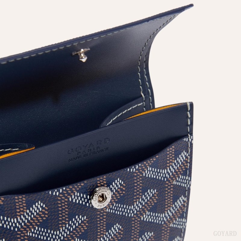 Goyard MARIGNY WALLET Navy Blue | IKTF5729