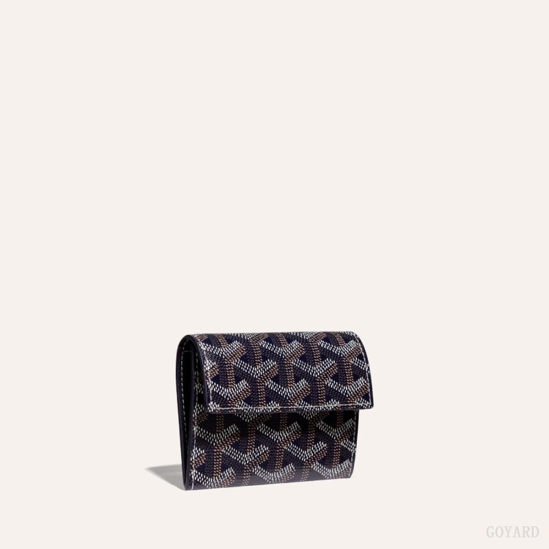 Goyard MARIGNY WALLET Navy Blue | IKTF5729