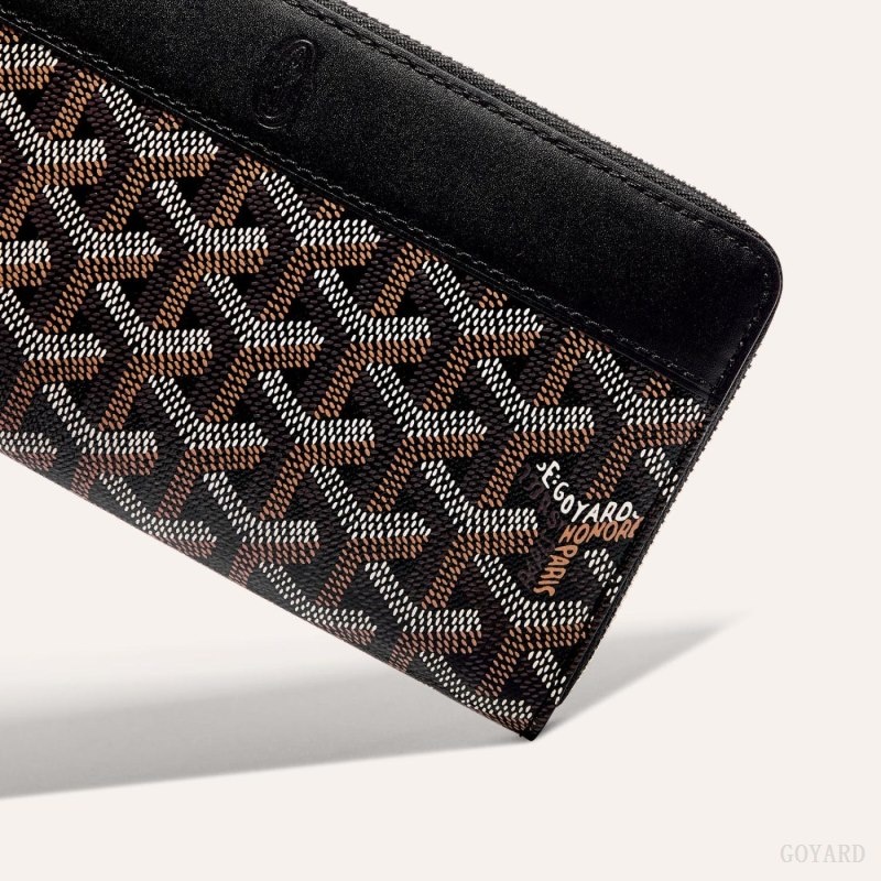 Goyard MATIGNON GM WALLET Black | OXMN1290