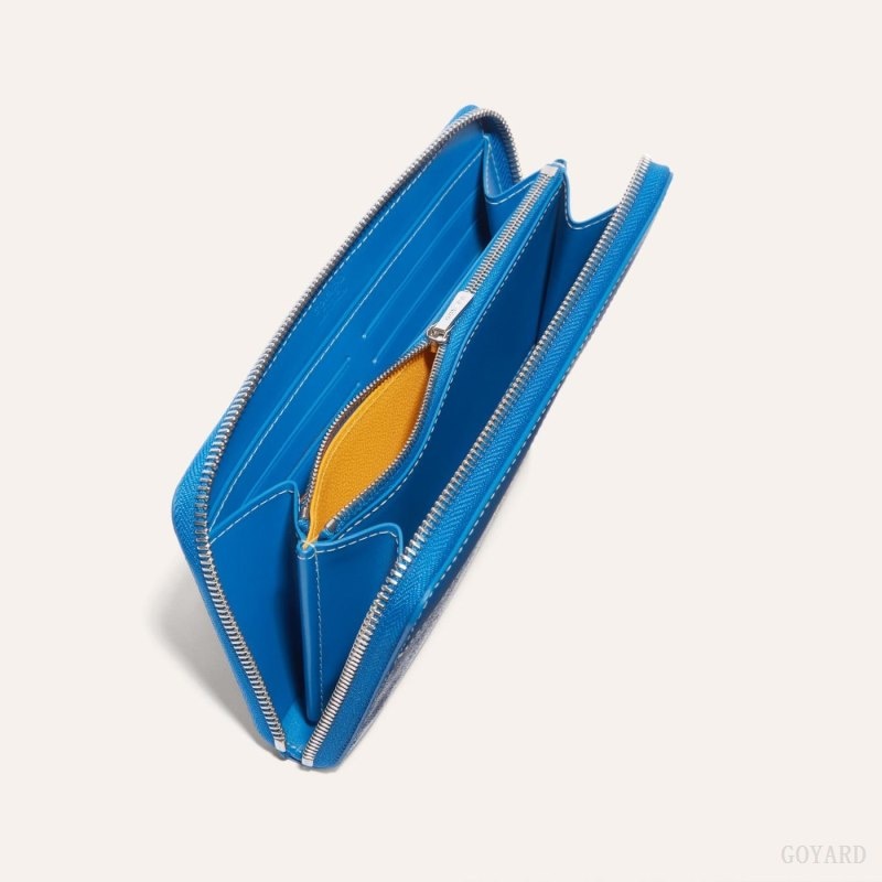 Goyard MATIGNON GM WALLET Blue | HSNK6809