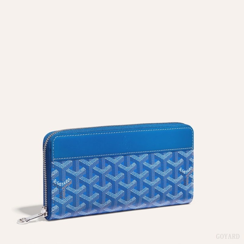 Goyard MATIGNON GM WALLET Blue | HSNK6809