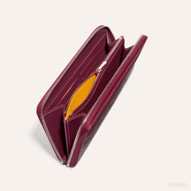 Goyard MATIGNON GM WALLET Burgundy | ZNLA3607