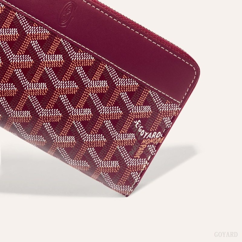 Goyard MATIGNON GM WALLET Burgundy | ZNLA3607