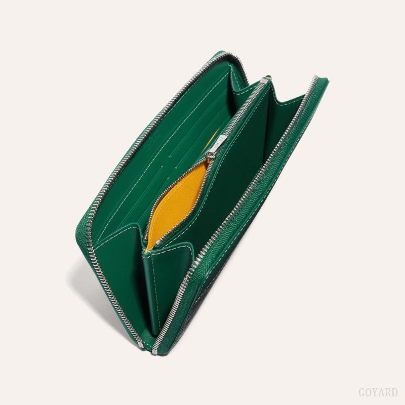 Goyard MATIGNON GM WALLET Green | UDPB1431