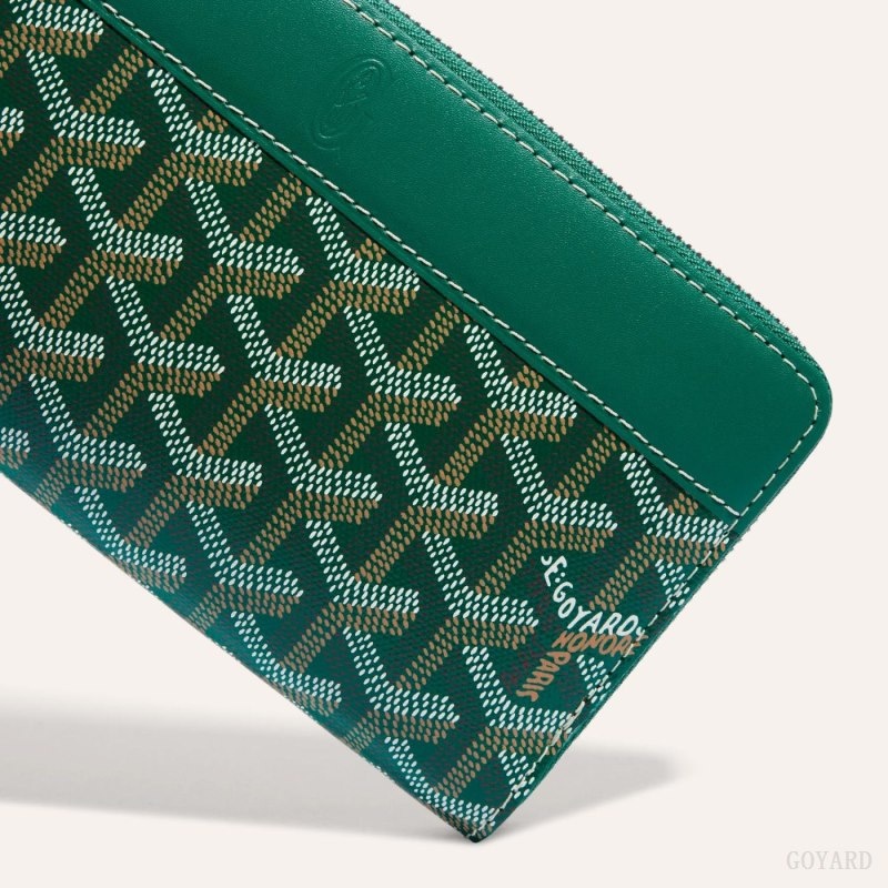 Goyard MATIGNON GM WALLET Green | UDPB1431