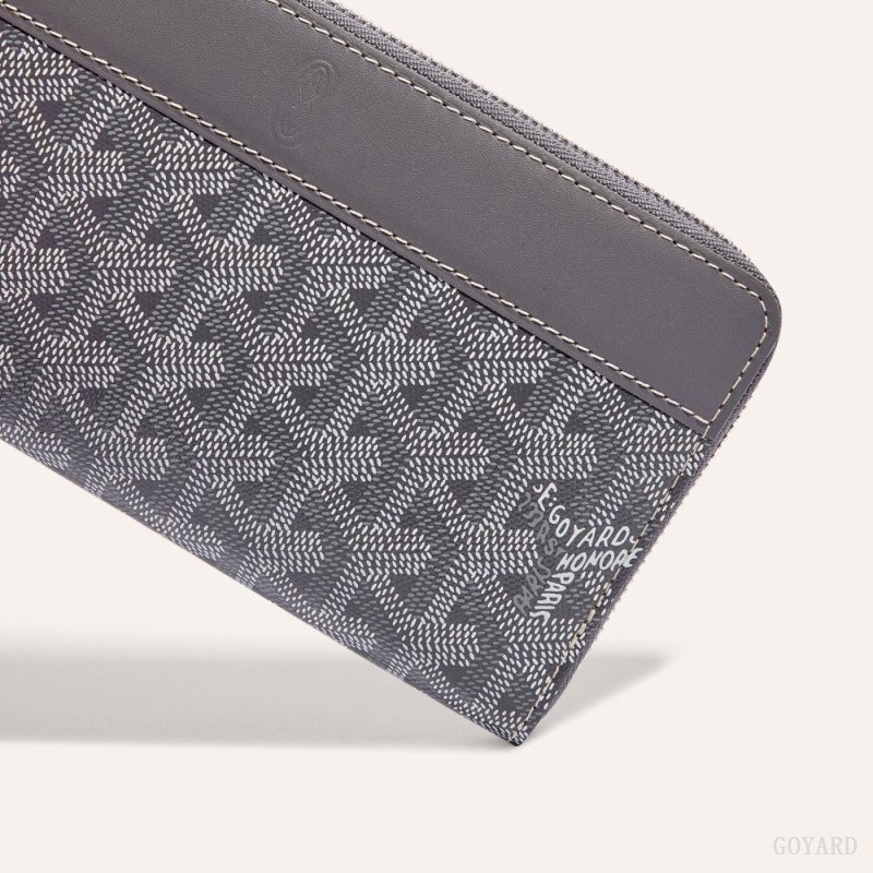 Goyard MATIGNON GM WALLET Grey | AMZL2189